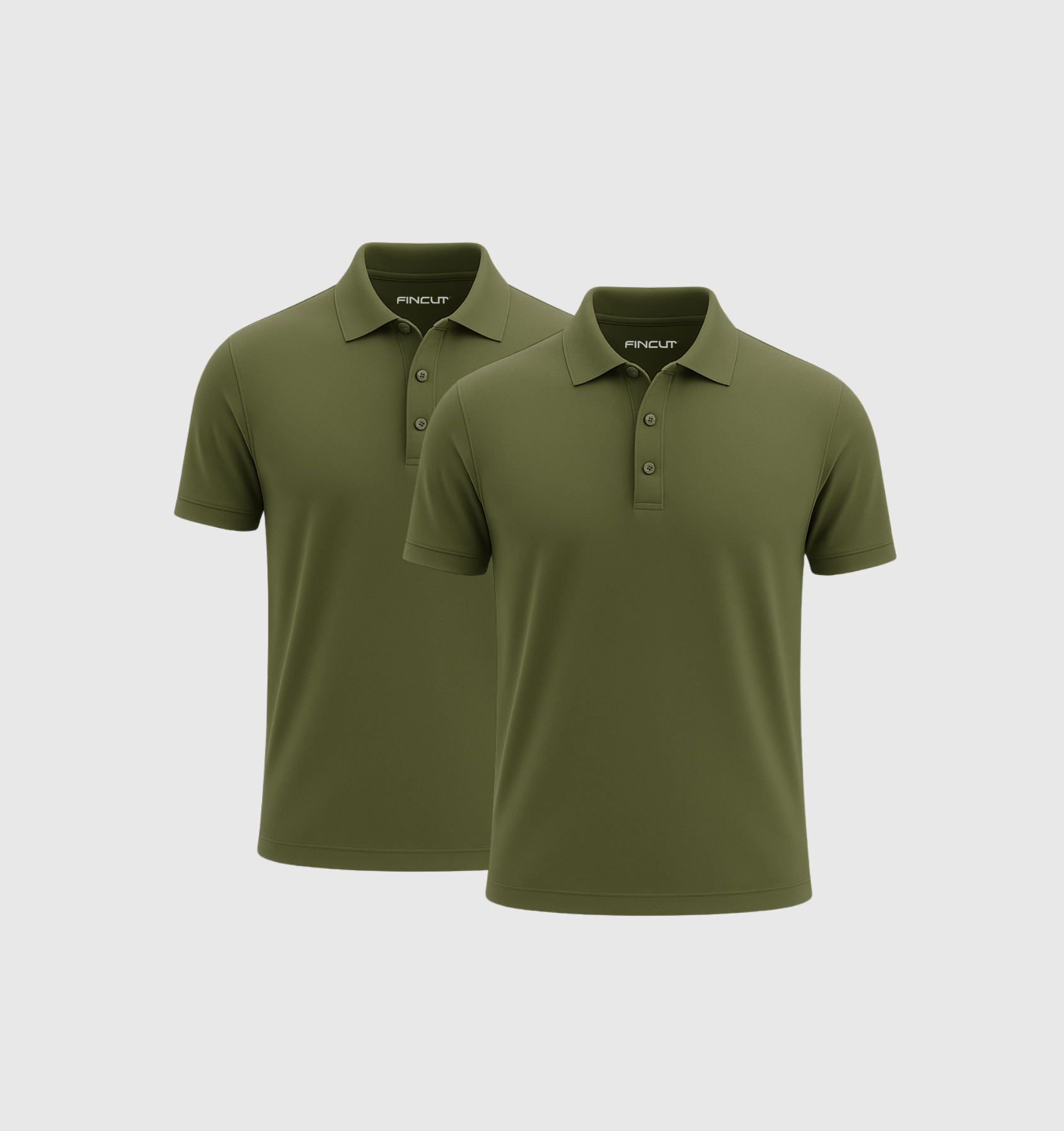 Pack de 2 Polo - Kaki