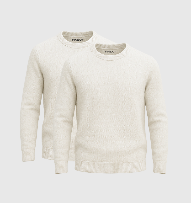 Pack de 2 Pulls - Blanc