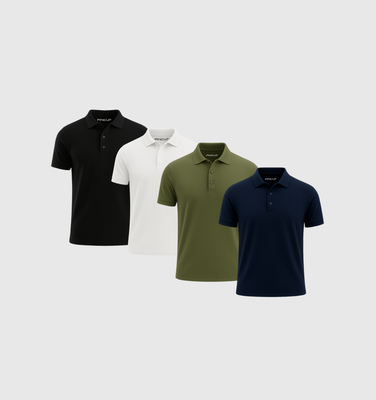 Pack de 4 Polos - Essentiel