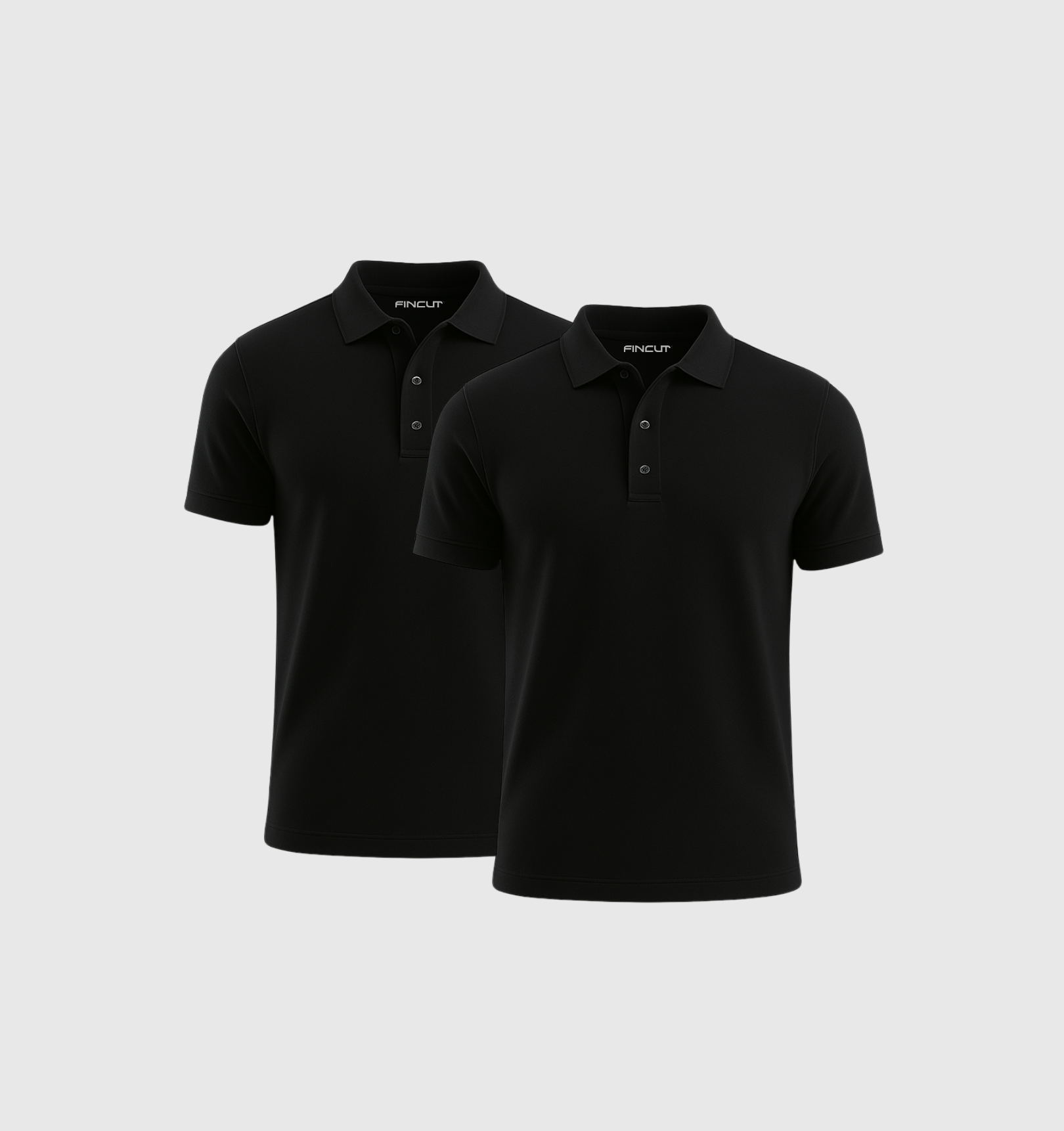 Pack de 2 Polos - Noir