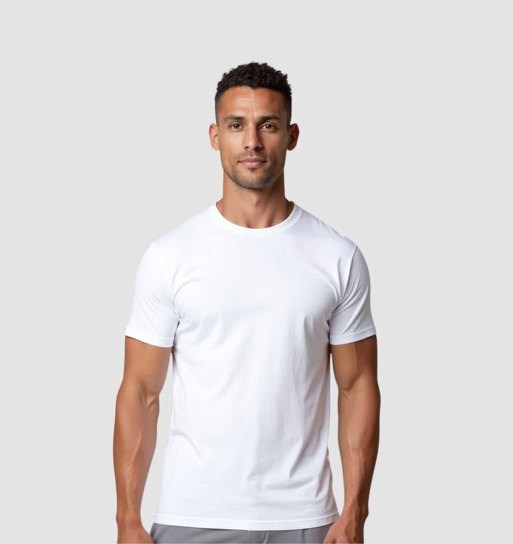 Le T-shirt Tech - Blanc - Fincut Men