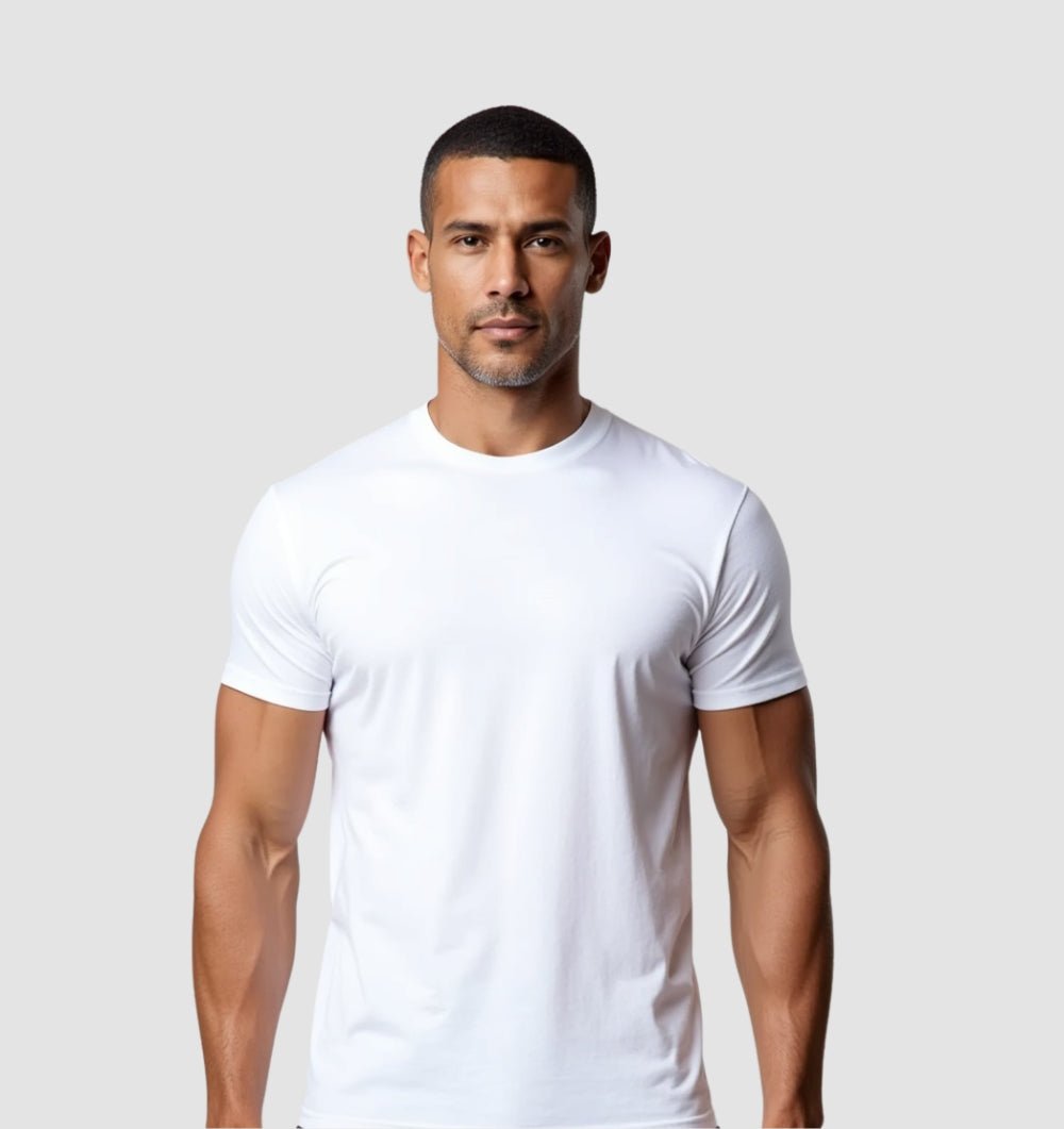 Le T-shirt Tech - Blanc - Fincut Men