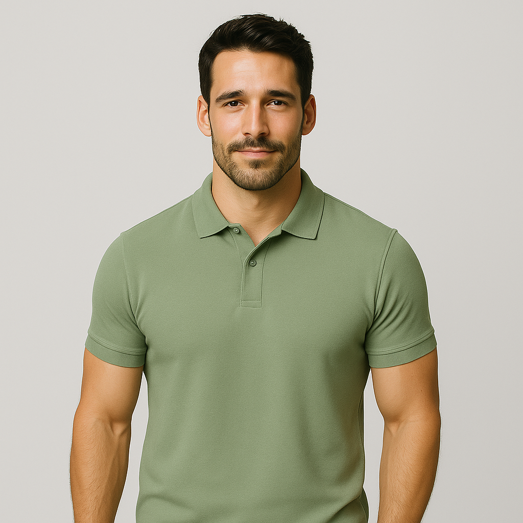 Pack de 6 Polos - Kaki