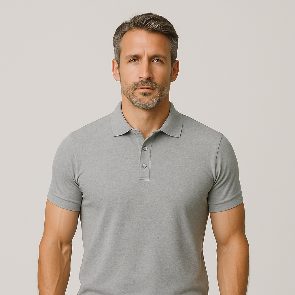 Pack de 4 Polos - Gris