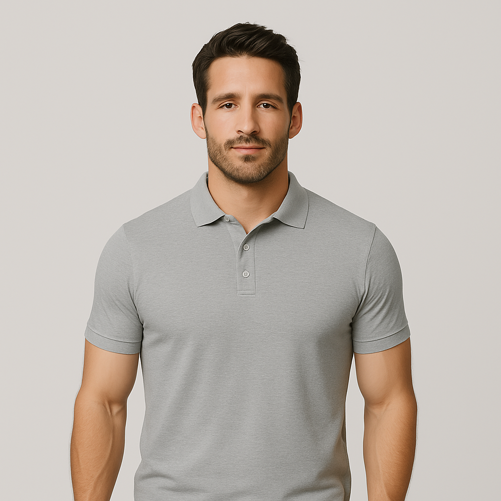 Pack de 4 Polos - Gris