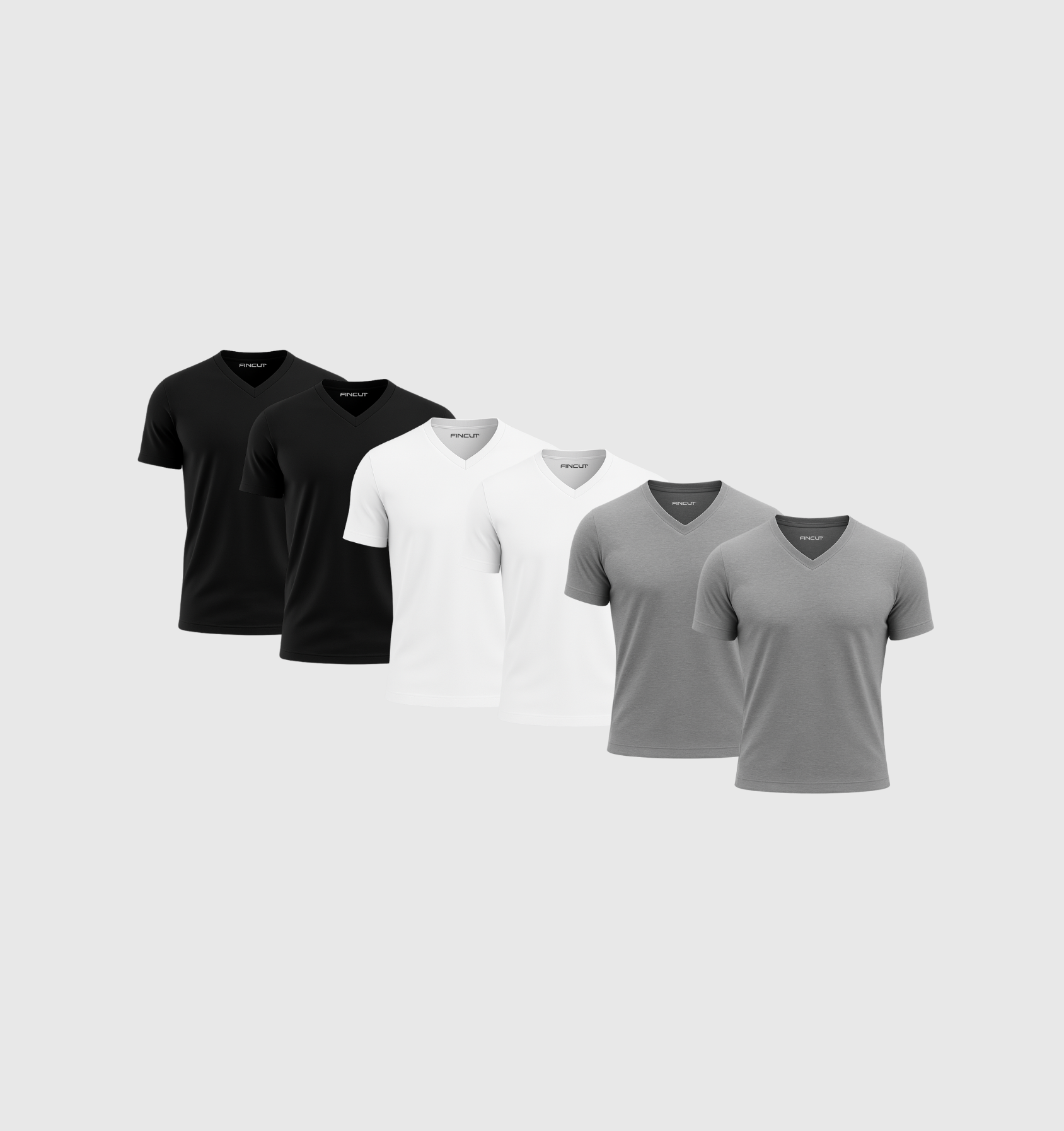 Pack de 6 Col V - Hiver