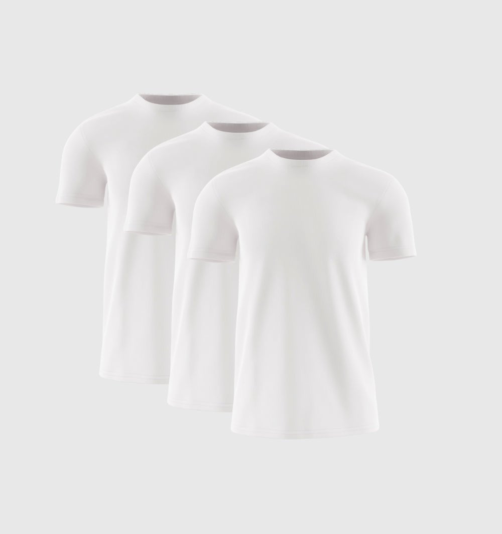 Le pack de 3 - Blanc - Fincut Men