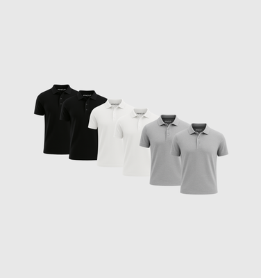 Pack de 6 Polos - Hiver