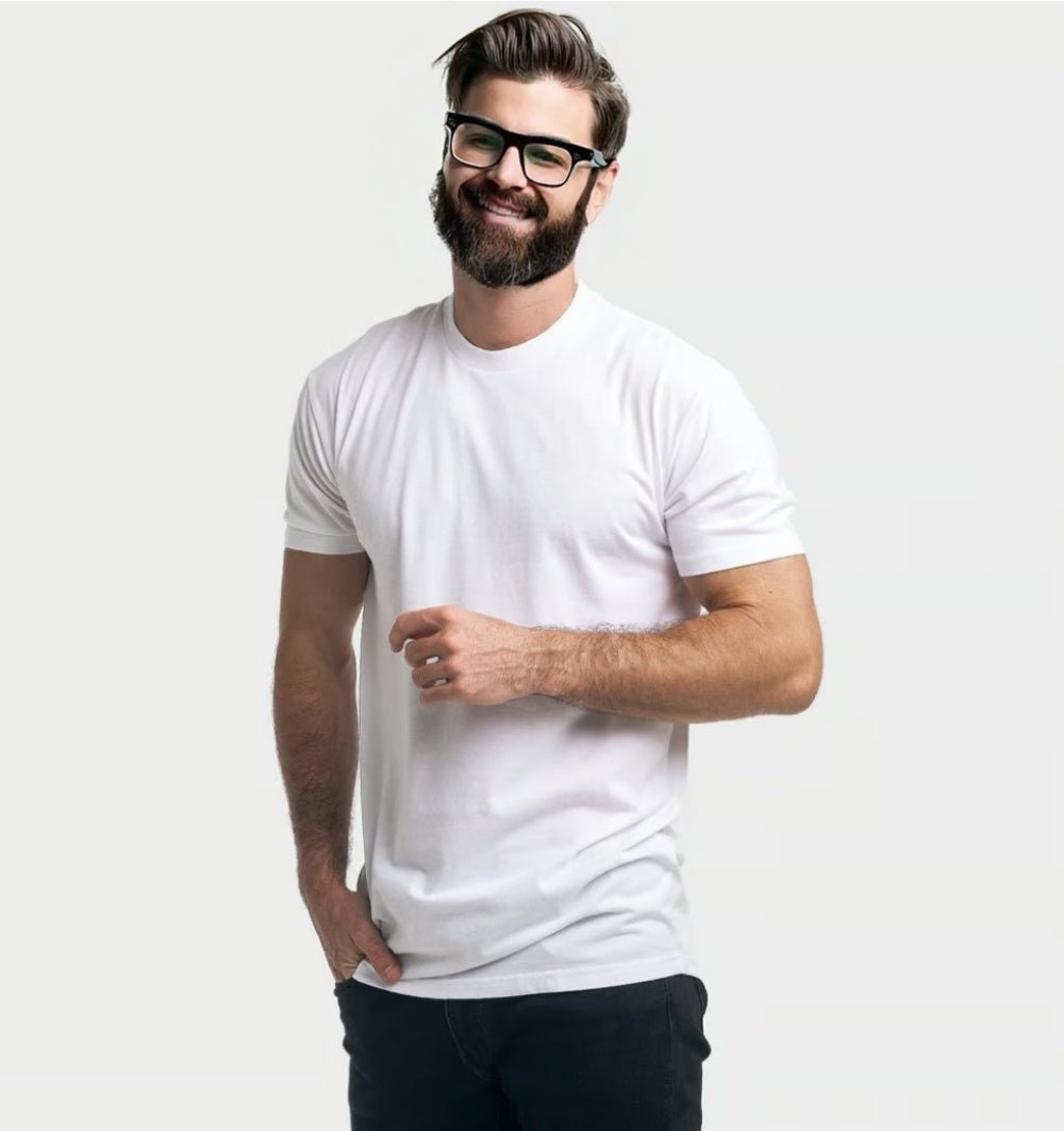 Le Tee - shirt Tech - Blanc - Fincut Men