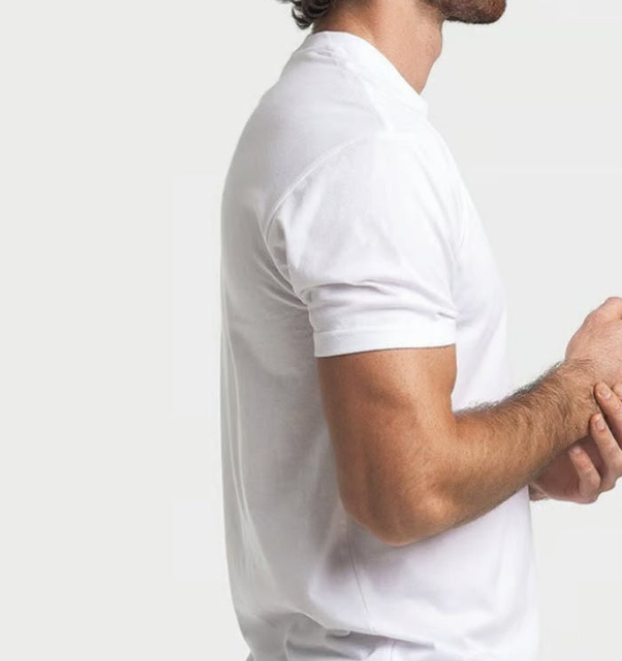 Le Tee - shirt Tech - Blanc - Fincut Men