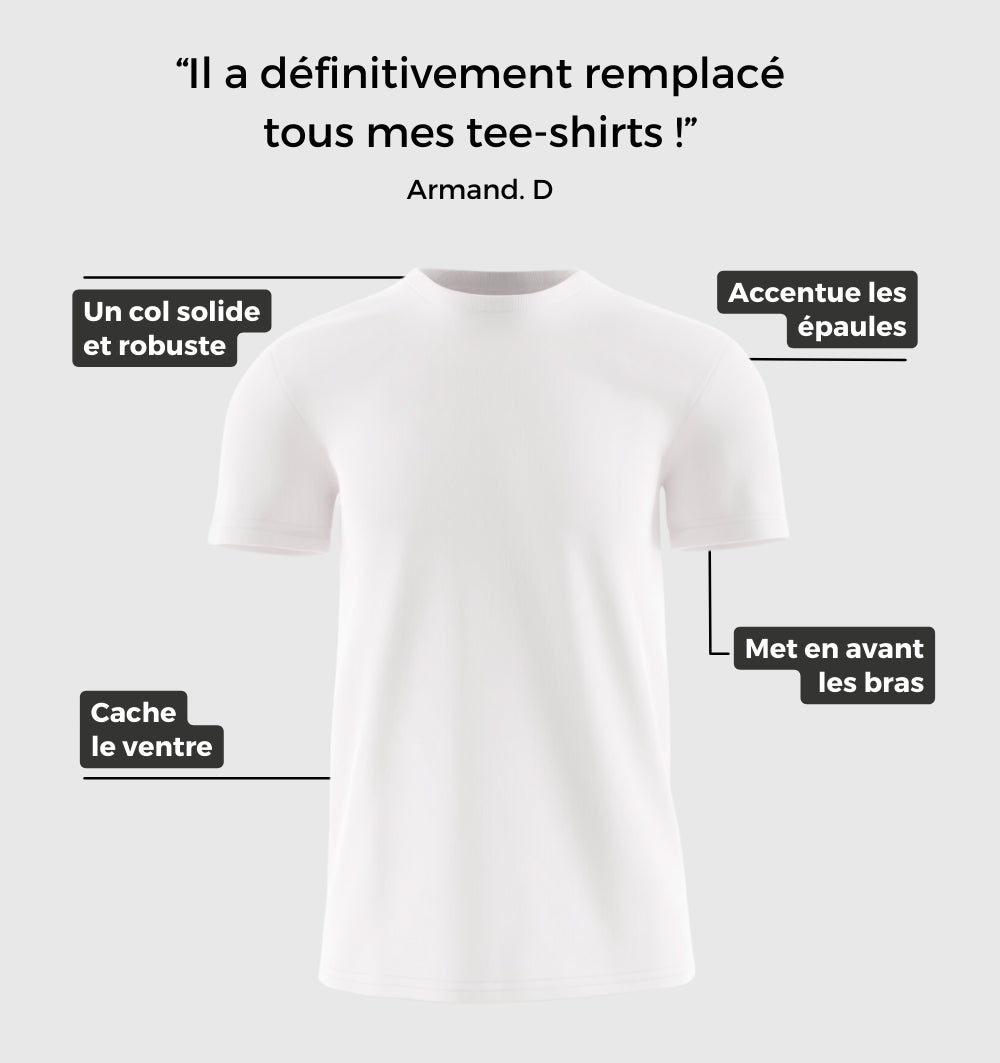 Le T-shirt Tech - Blanc