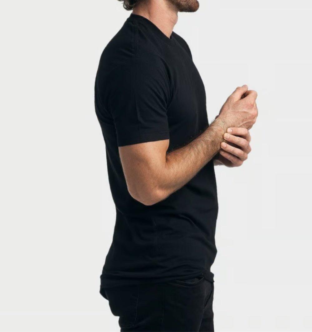 Le Tee - shirt Tech - Noir - Fincut Men