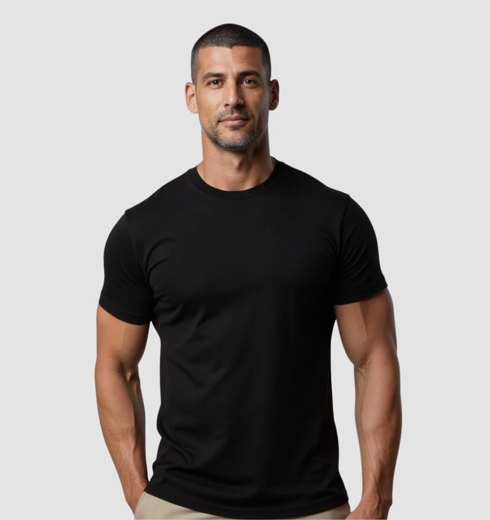 Le Tee - shirt Tech - Noir - Fincut Men