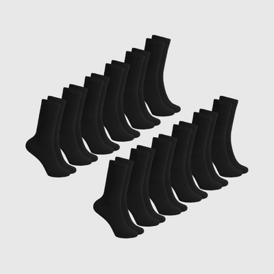 Pack de 12 Chaussettes - Noir