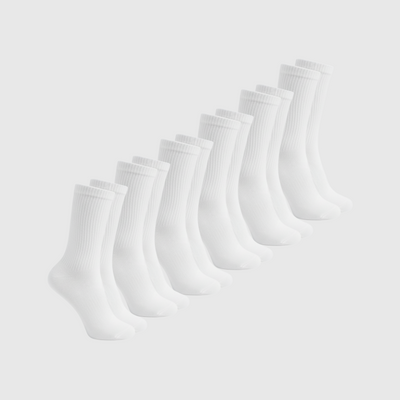 Pack de 6 Chaussettes - Blanc
