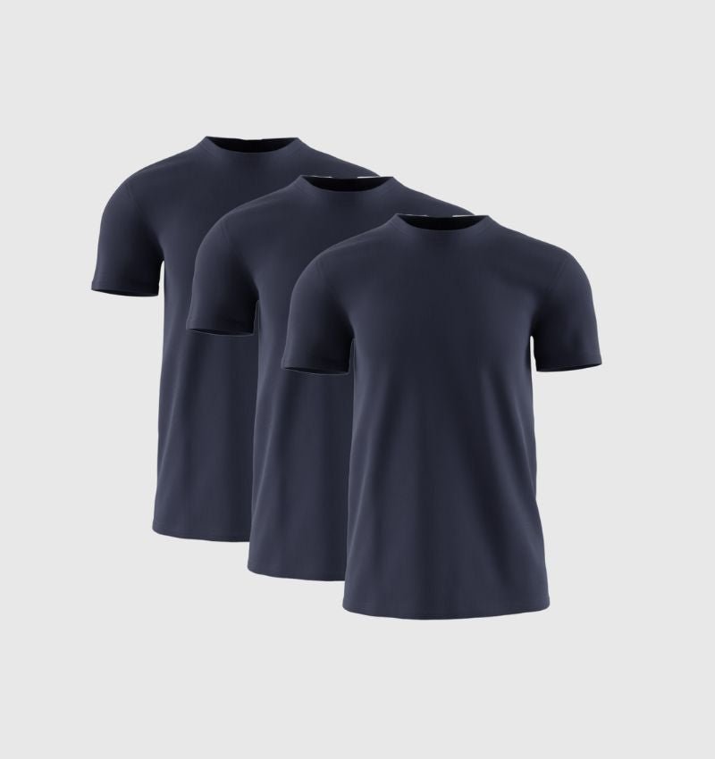 Pack de 3 - Bleu Marine - Fincut Men