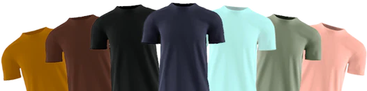 Colorful T-shirts Collection