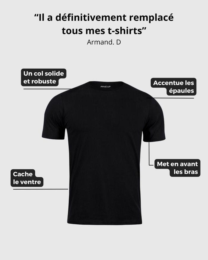 Le T - shirt Tech - Kaki - Fincut Men