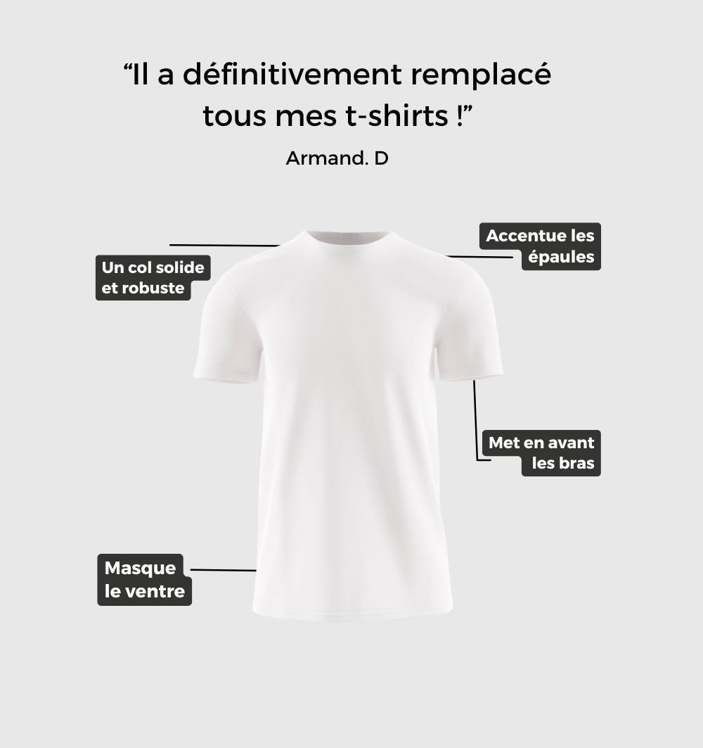 Le T-shirt Tech - Bleu ciel